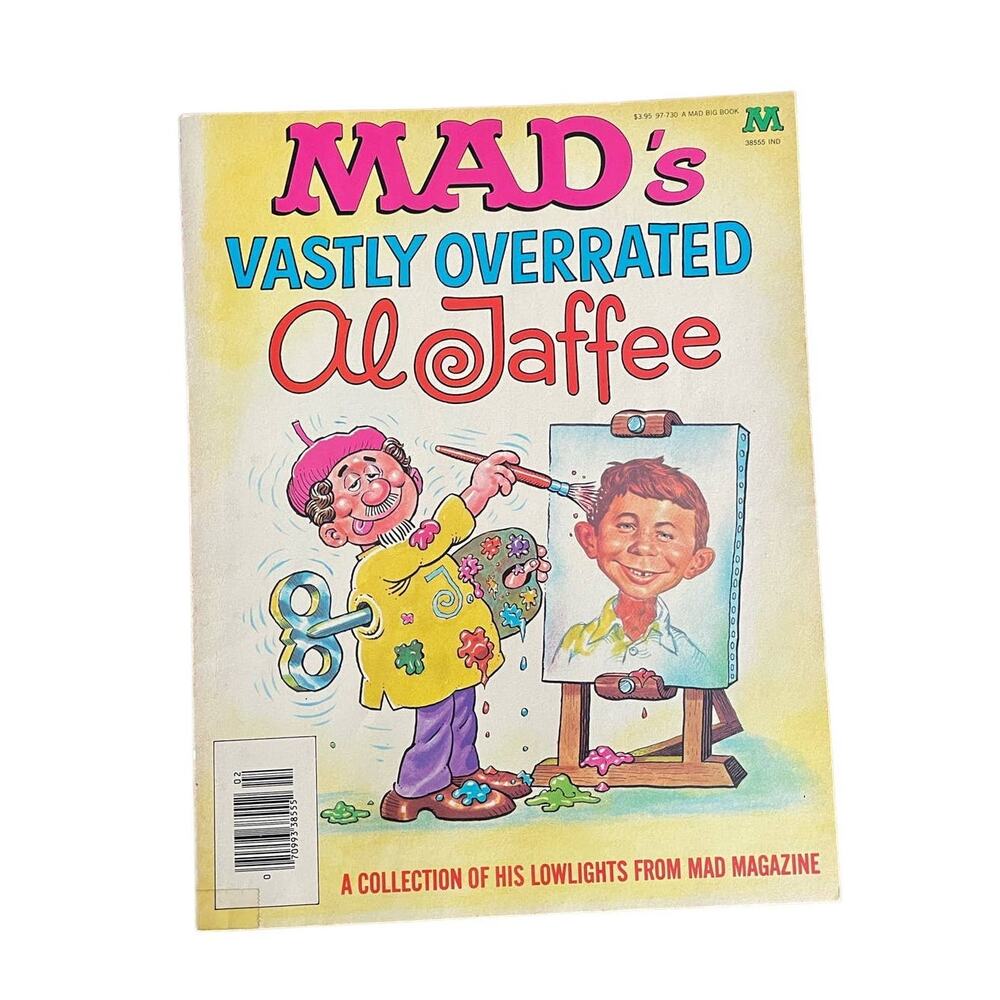 Mad's Vastly Overrated Al Jaffe-a Mad Big Book Mad Magazine 1976